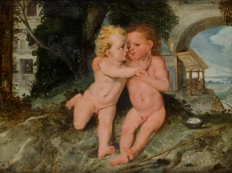 Christuskind mit Johannesknaben