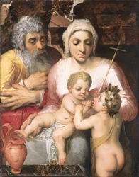 Die Heilige Familie mit Johannes dem Täufer, 1546