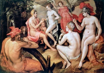 Das Urteil des Paris, um 1550