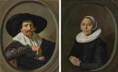 Frans Hals - Ehepaar Pieter Dircksz Tjarck und seine Frau