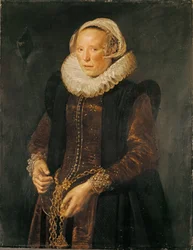 Porträt einer Frau, um 1611