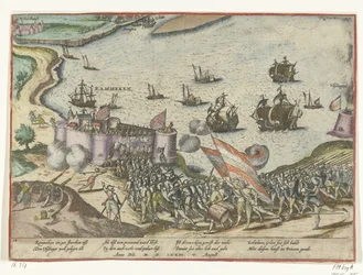 Fort Rammekens eingenommen, 1573