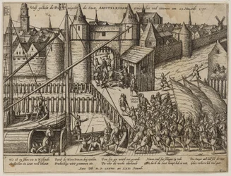Der Angriff auf Amsterdam am 23. November 1577