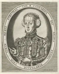 Porträt von Katharina von Habsburg