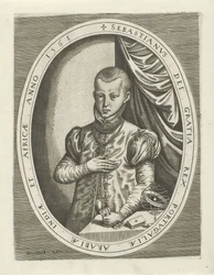 Porträt von Sebastian I. von Portugal