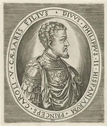 Porträt von König Philipp II., König von Spanien