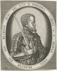 Porträt von König Philipp II. von Spanien