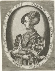 Porträt von Königin Margaretha Leijonhufvud von Schweden