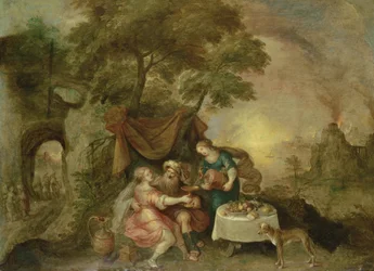 Lot und seine Töchter