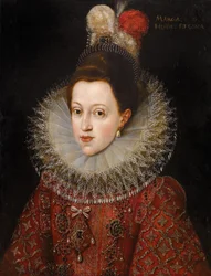 Porträt von Margarete von Österreich (1584-1611)