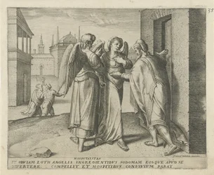 Lot und die zwei Engel (Serie: Geschichte von Lot)