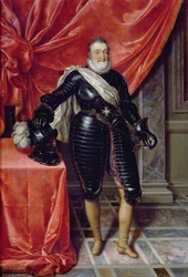 Heinrich IV., König von Frankreich, in Rüstung, ca. 1610