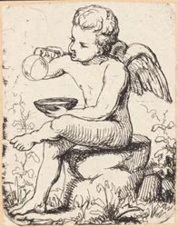 Genius, blæsende sæbebobler