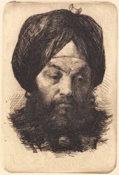 Mann mit Turban