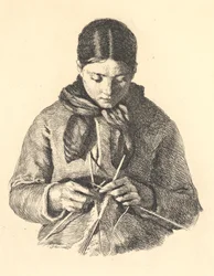 Die Strickerin