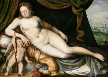 Venus und Amor, ca. 1560