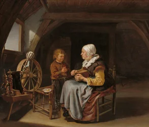 Das Tischgebet, ca. 1650-55