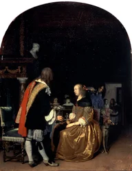 Das Austernmahl, 1659