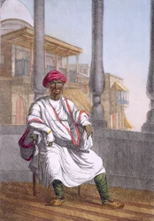 Landbesitzer, hochklassiger Hindu, aus 