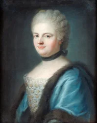 Porträt von Marie Leszczynska, Königin von Frankreich
