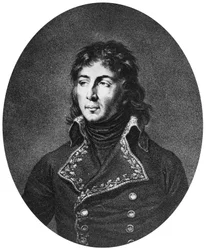 Louis Charles Antoine Desaix alias Desaix de Veygoux (1768-1800) Französischer General (Gravur)