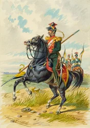 Soldat zu Pferd