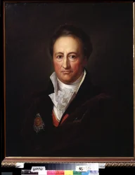 Porträt des Schriftstellers Johann Wolfgang von Goethe