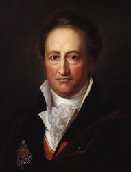 (Detail) Porträt des Schriftstellers Johann Wolfgang von Goethe