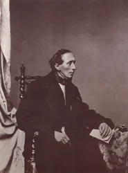 Hans Christian Andersen, dänischer Autor, 19. Jahrhundert