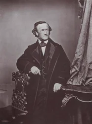 Richard Wagner, deutscher Komponist, 1860er Jahre