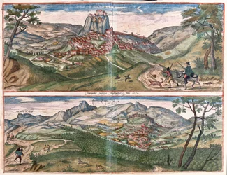 Ardales und Cartama, Spanien (Gravur)