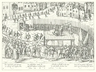 Hinrichtung der Grafen Egmont und Horn in Brüssel, 1568