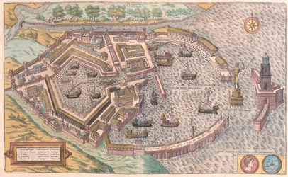 Ostia, Antikes Rom, Italien (Stich)