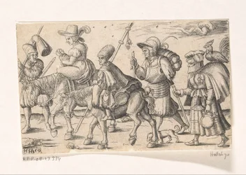 Soldaten und Marketenderinnen