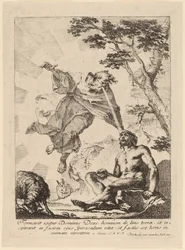 Gott haucht Adam Leben ein