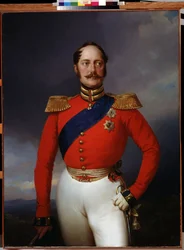 Porträt von Kaiser Nikolaus I., 1847