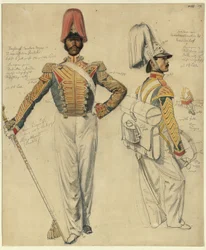 Tambourmajor Wassili Kossarew, Regimentstrommler Kusma Krassilnikow