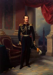 Porträt des Kronprinzen Alexander Nikolajewitsch, 1818-1881, um 1840