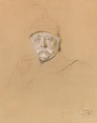 Porträt von Otto von Bismarck 1815-1898, 1894