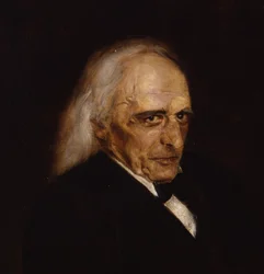 Porträt von Theodor Mommsen 1817-1903 (Detail), 1897