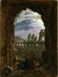 Das Kolosseum bei Mondlicht, ca. 1826-30