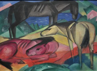 Drei Pferde II, 1913