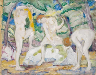 Badende Frauen
