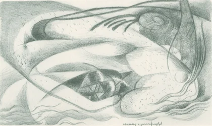 Franz Marc - Skizzenbuch aus dem Felde - Blatt 23