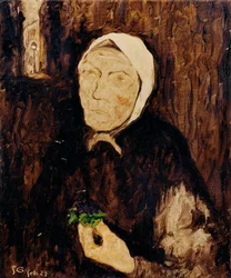 Die Veilchenverkäuferin