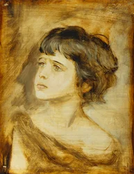 Der Kopf eines Mädchens, 1879