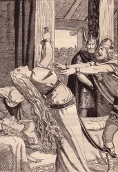 Illustration für Die Edda: Germanische Götter und Helden von Hans von Wolzogen