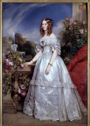 Porträt der Herzogin von Nemours