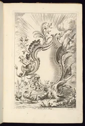 Kartusche mit Drachen, Buch der Kartuschen für verschiedene Verwendungen