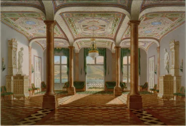 Salon des Tegernseer Schlosses